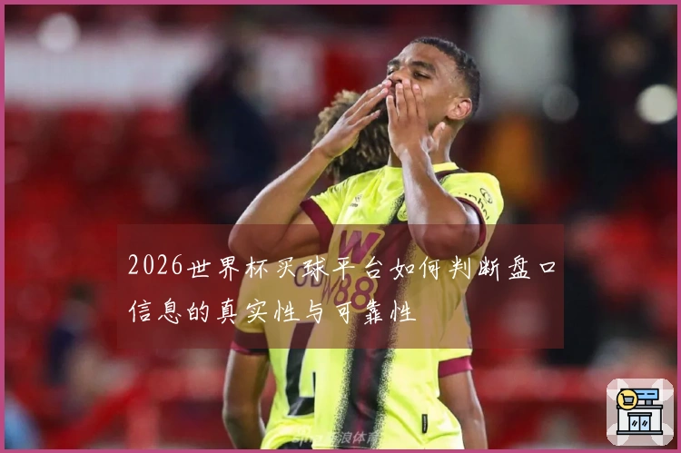 2026世界杯买球平台如何判断盘口信息的真实性与可靠性