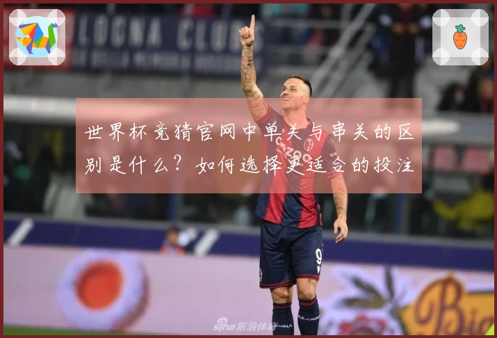 世界杯竞猜官网中单关与串关的区别是什么？如何选择更适合的投注方式？